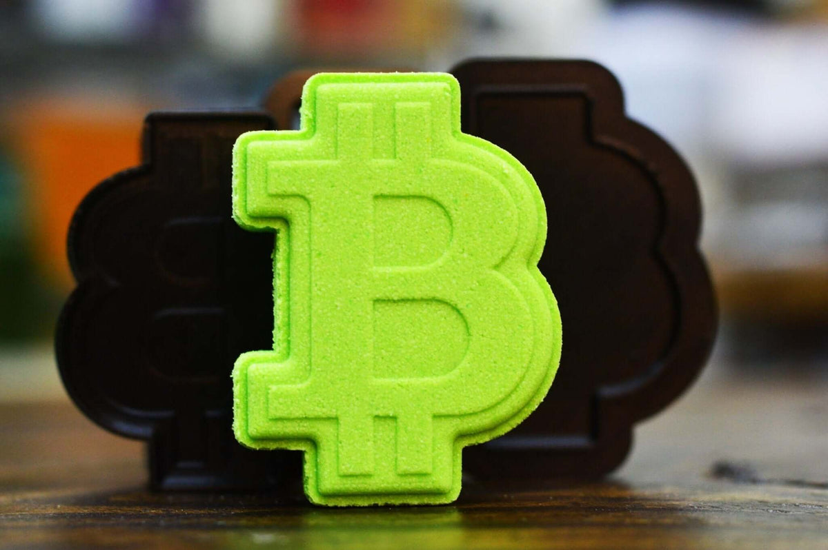 Bitcoin Sign Bath Bomb Mold