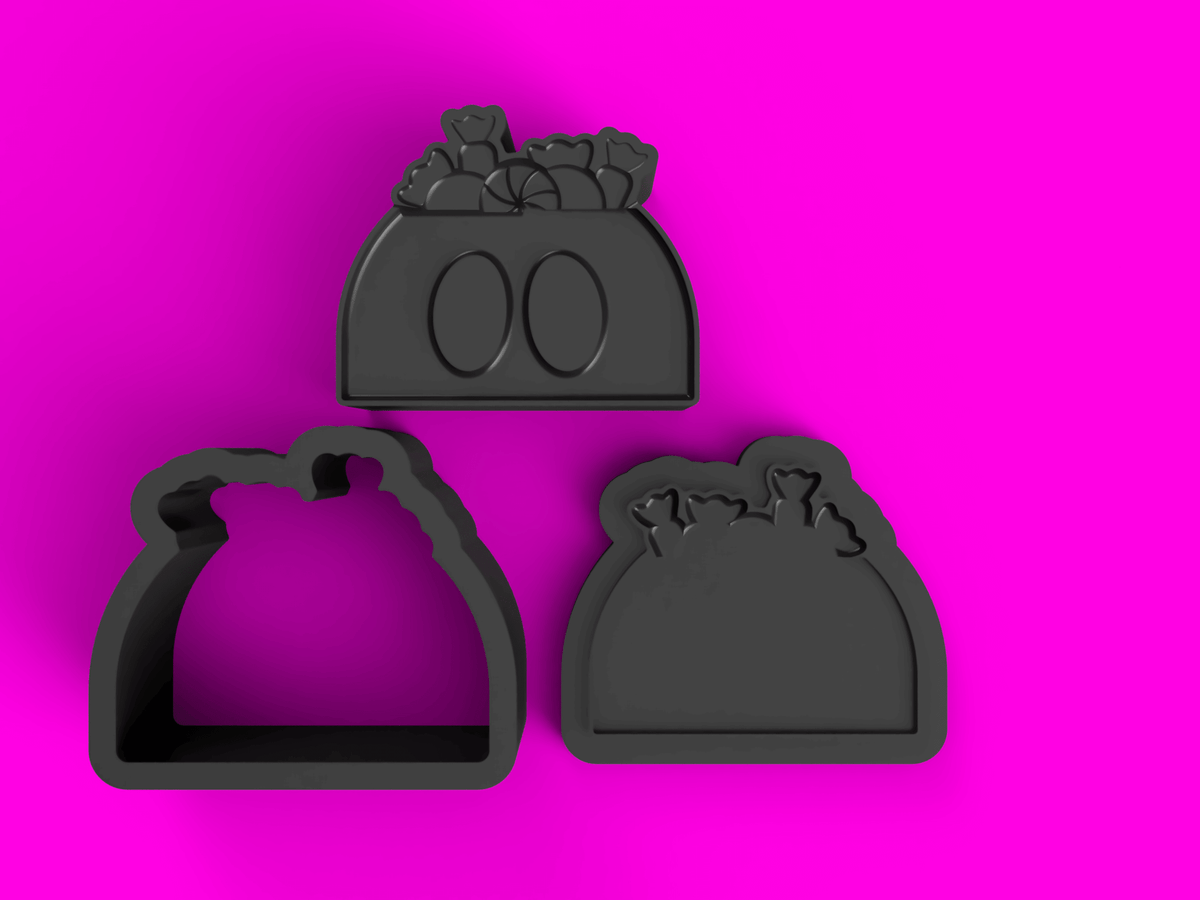 Candy Bucket Bath Bomb Mold STL Download