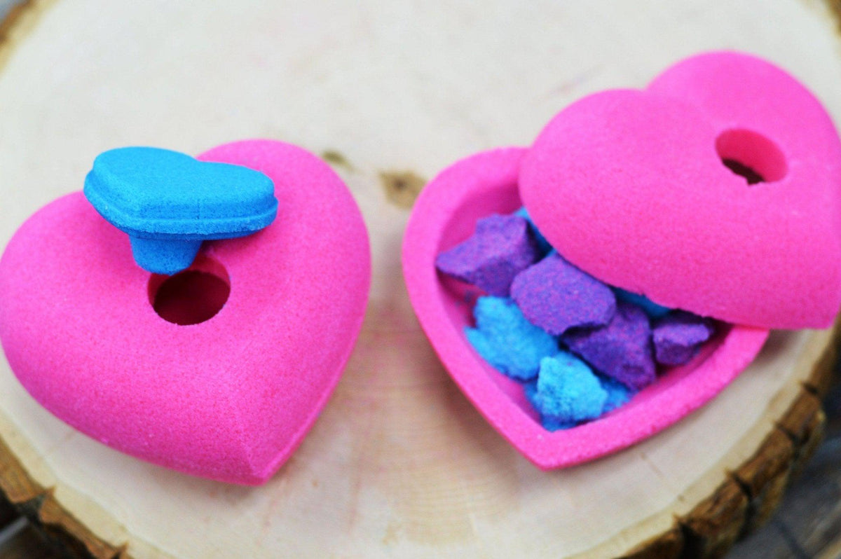 Small Heart Mold Set * Bath Bomb Press, Fragrance Oils