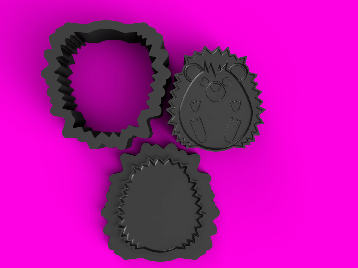 Hedgehog Bath Bomb Mold STL Download