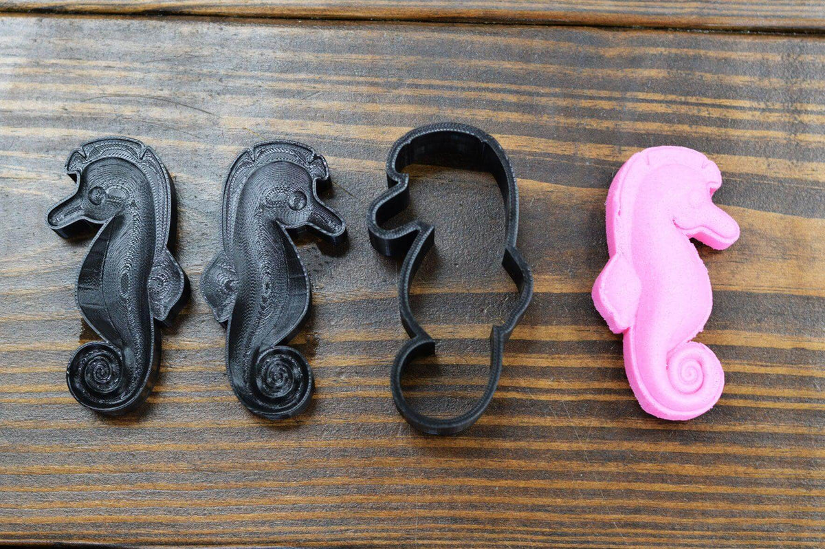 Seahorse Bath Bomb Mold