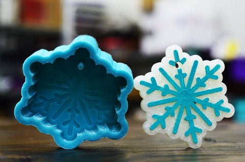 Snowflake Freshie Mold - Cada Molds