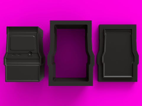 Arcade Bath Bomb Mold STL Download - Cada Molds