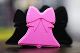 Bell with Coquette Bow Bath Bomb Mold - Cada Molds