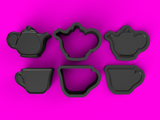 Tea Set Bath Bomb STL Download