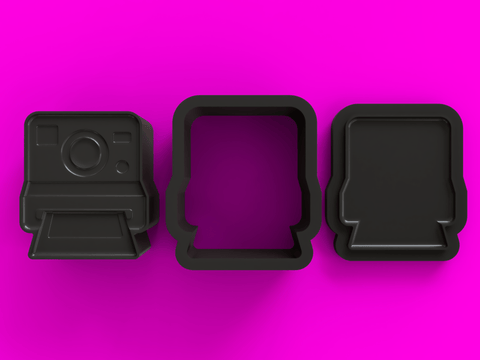 Instant Camera Bath Bomb Mold STL Download - Cada Molds