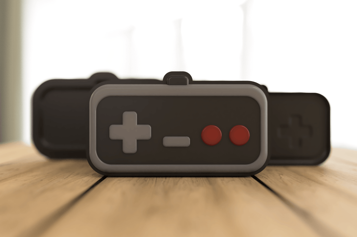 Retro Game Controller Bath Bomb Mold