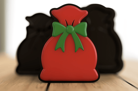 Santa Bag Bath Bomb Mold - Cada Molds