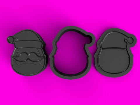 Santa Stash Bomb Mold STL Download - Cada Molds