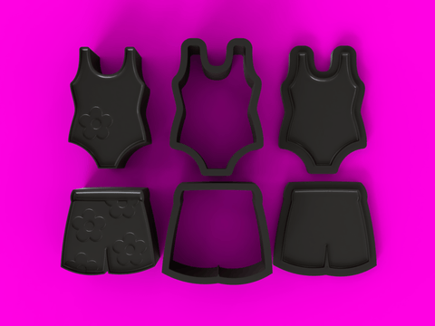 Swimsuit Bath Bomb Mold STL Download - Cada Molds