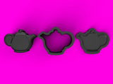 Tea Set Bath Bomb STL Download - Cada Molds