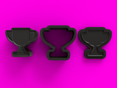 Trophy Bath Bomb Mold STL Download\ - Cada Molds