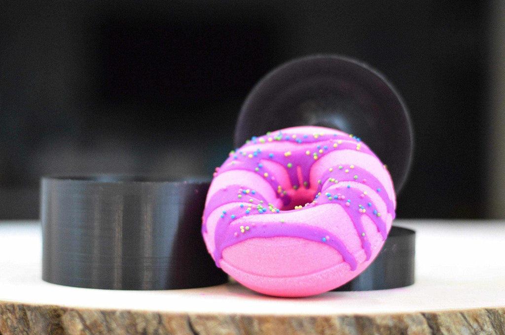 STL file MARSHMALLOW DONUT BATH BOMB SOLID SOAP PRESS MOLD 🛀・Model to  download and 3D print・Cults