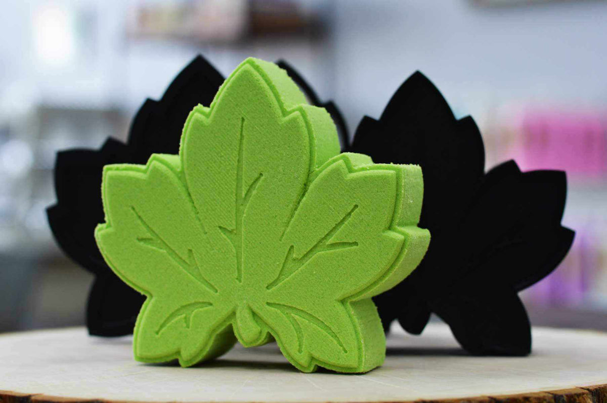 Fall Leaf Bath Bomb Mold
