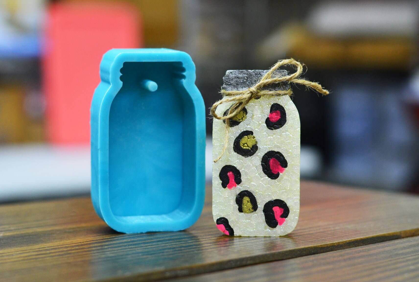 Mason Jar Freshie Mold