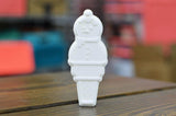 Snowman Ice Cream Cone Bath Bomb Mold - Cada Molds