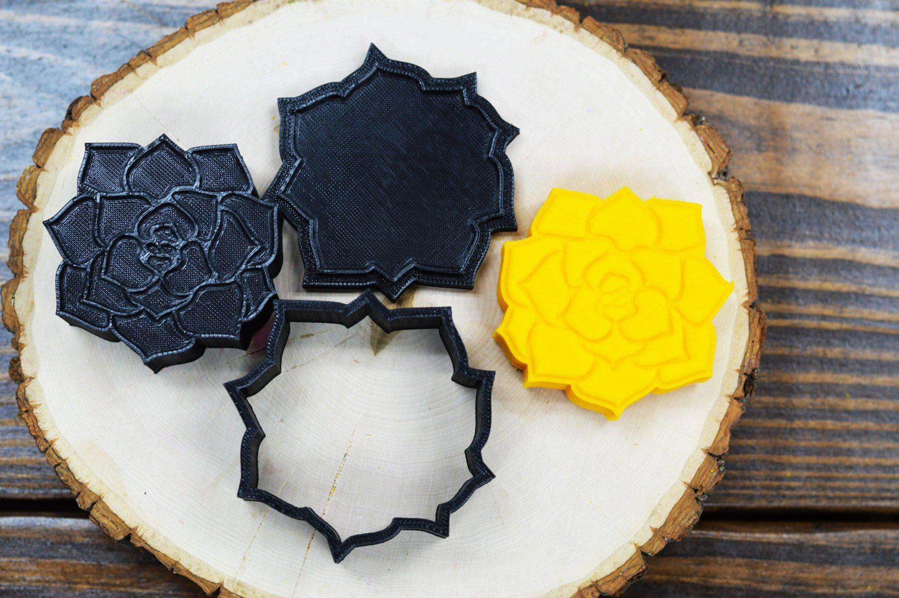succulent bath bomb Succulent Bath Bomb Mold